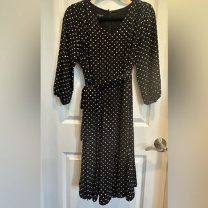 Talbots Classic Polka Dots Dress